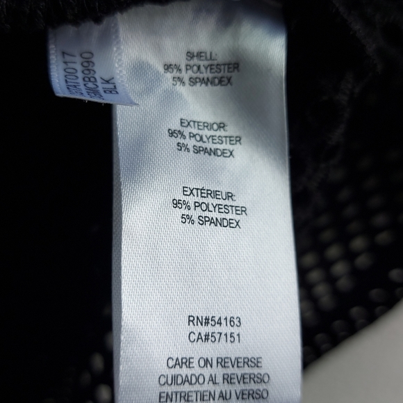 Calvin klein coverups size Large/XLarge Long sleeves color black - Picture 14 of 16